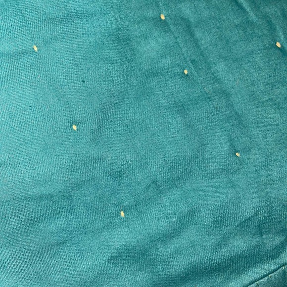 Hand Made Hand Sewn Baby Quilt Gender Neutral Green/Yellow ABC’s Bears 45”x54” - Picture 3 of 8